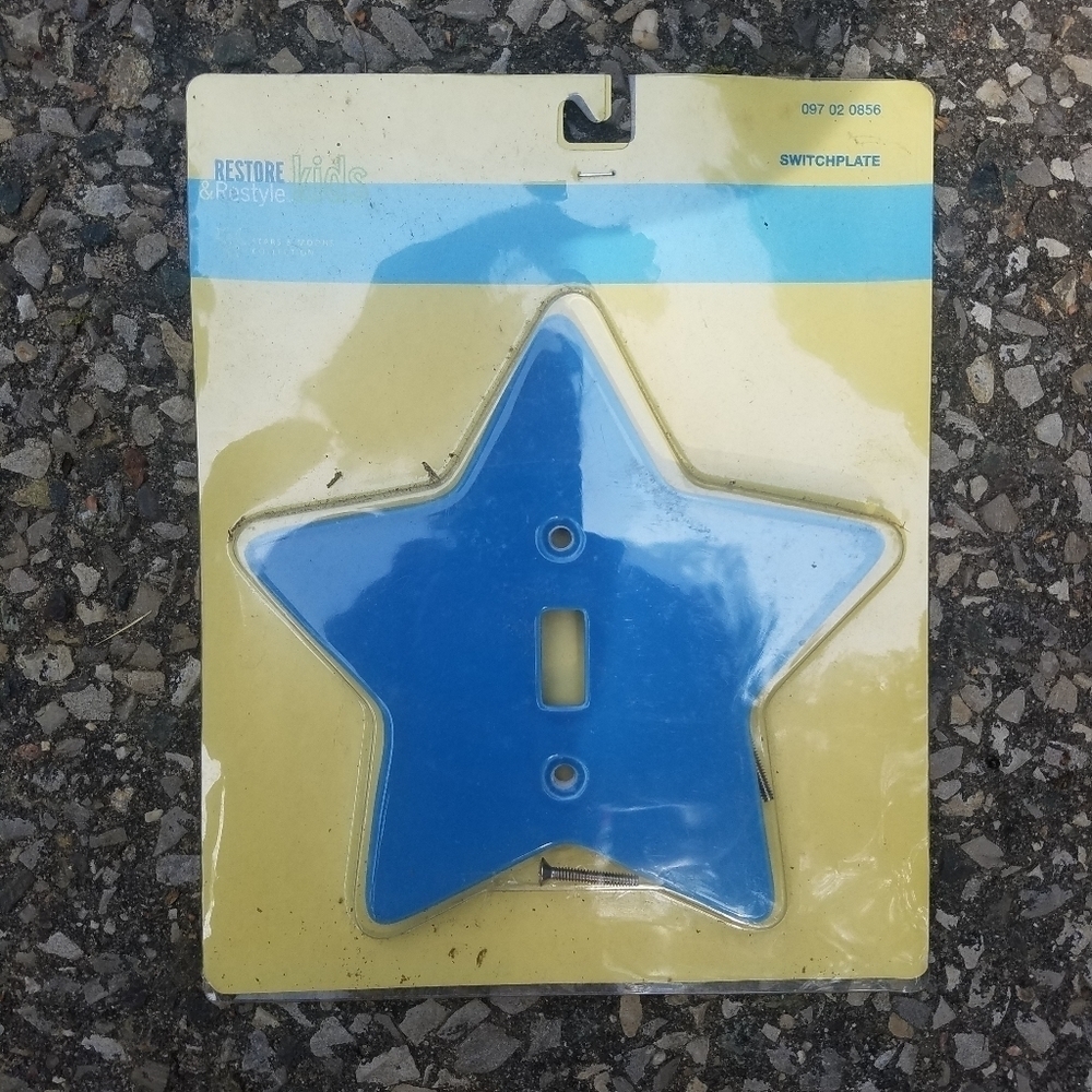 Restore & Restyle Kids switchplate via Target
